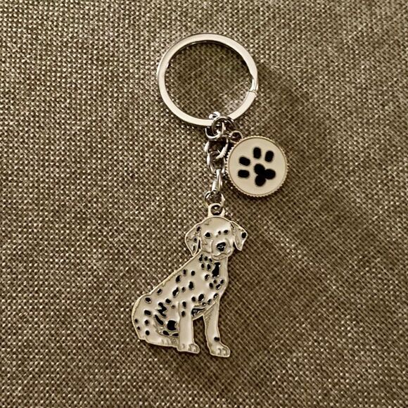 Dalmatian Dog Keychain - Picture 1 of 4